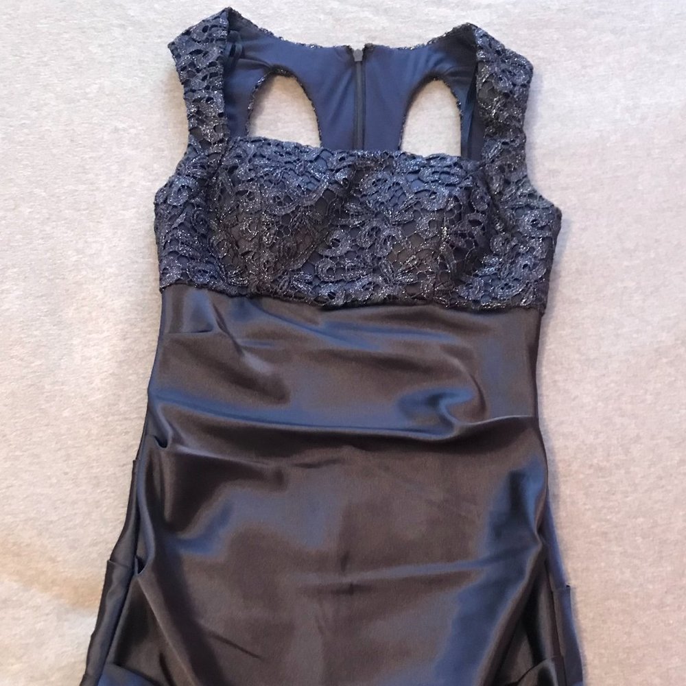 Navy party dress